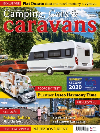 E-magazín Camping, Cars &amp; Caravans 5/2019 (září/říjen) - NAKLADATELSTVÍ MISE, s.r.o.
