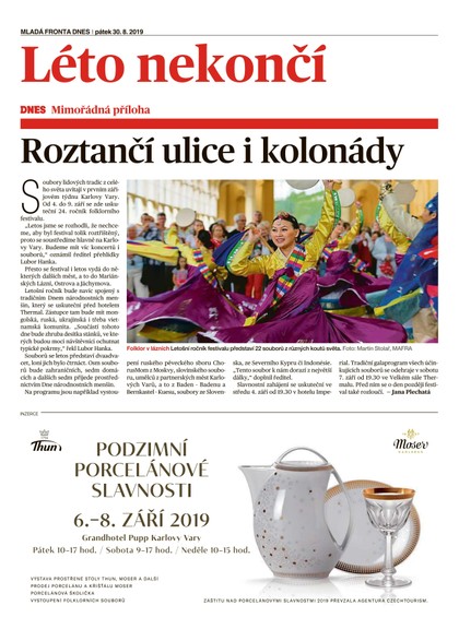 E-magazín MF DNES extra Karlovarský - 30.8.2019 - MAFRA, a.s.