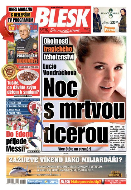 E-magazín Blesk - 30.8.2019 - CZECH NEWS CENTER a. s.