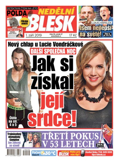 E-magazín Nedělní Blesk - 1.9.2019 - CZECH NEWS CENTER a. s.