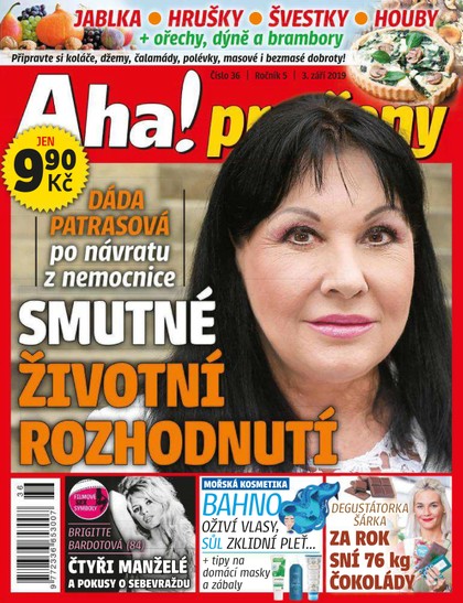 E-magazín AHA! pro ženy - 36/2019 - CZECH NEWS CENTER a. s.