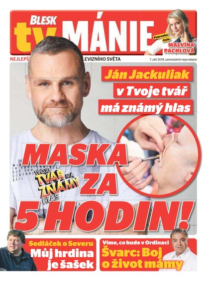 E-magazín Blesk Tv manie - 7.9.2019 - CZECH NEWS CENTER a. s.