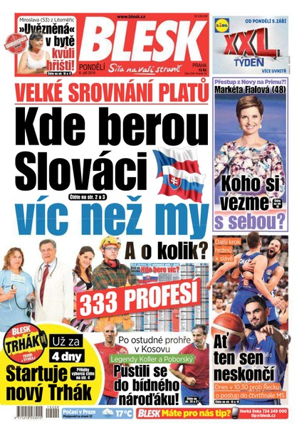 E-magazín Blesk - 9.9.2019 - CZECH NEWS CENTER a. s.