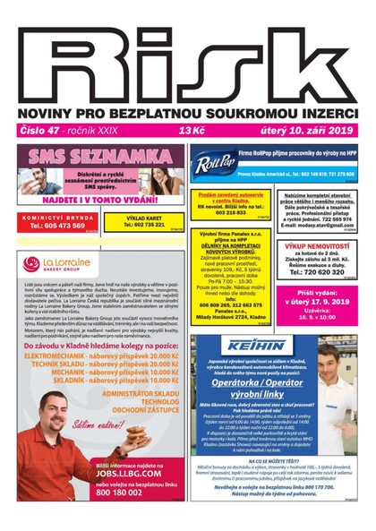 E-magazín Risk 47/2019 - Risk