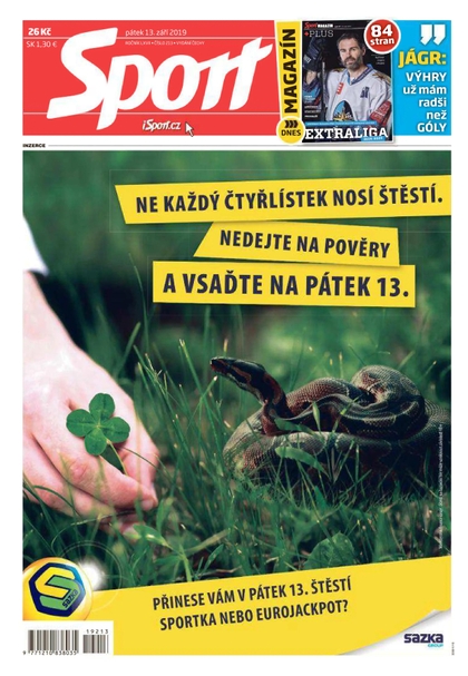 E-magazín Sport - 13.9.2019 - CZECH NEWS CENTER a. s.