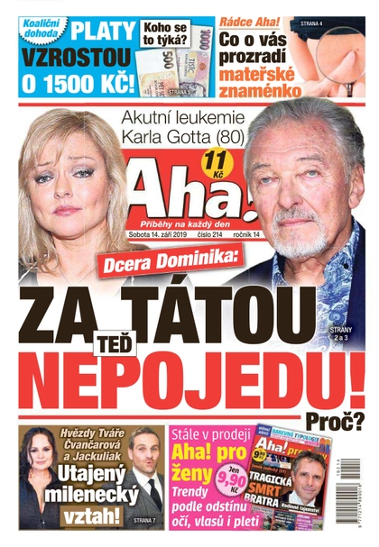 E-magazín AHA! - 14.9.2019 - CZECH NEWS CENTER a. s.