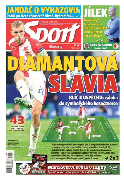 E-magazín Sport - 19.9.2019 - CZECH NEWS CENTER a. s.