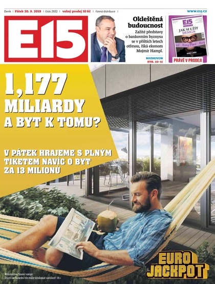 E-magazín E15 - 20.9.2019 - CZECH NEWS CENTER a. s.