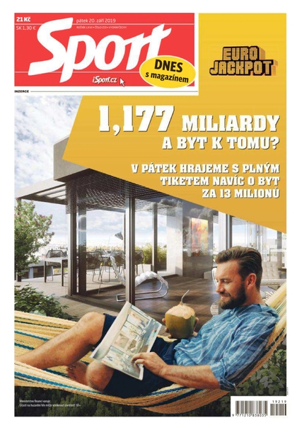 E-magazín Sport - 20.9.2019 - CZECH NEWS CENTER a. s.