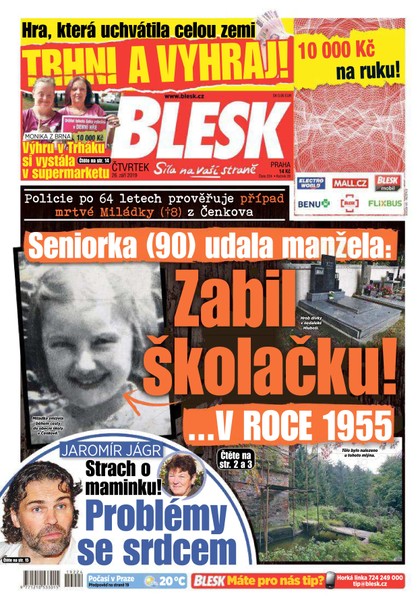 E-magazín Blesk - 26.9.2019 - CZECH NEWS CENTER a. s.