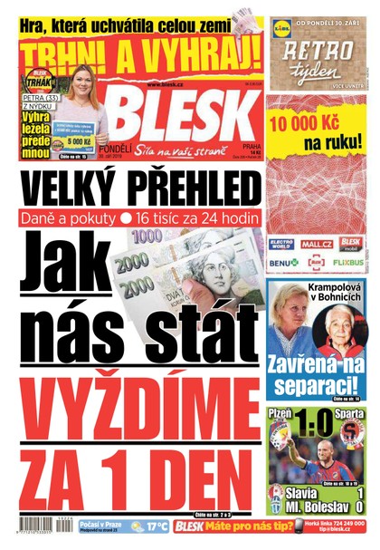E-magazín Blesk - 30.9.2019 - CZECH NEWS CENTER a. s.