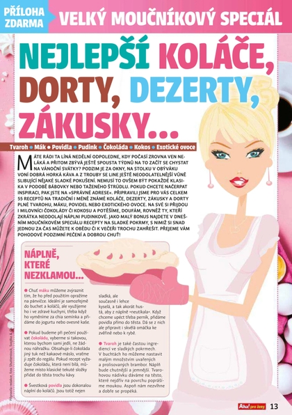 E-magazín Příloha AHA! pro ženy - 40/2019 - CZECH NEWS CENTER a. s.