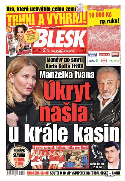 E-magazín Blesk - 4.10.2019 - CZECH NEWS CENTER a. s.