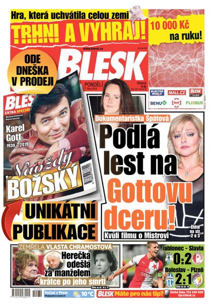 E-magazín Blesk - 7.10.2019 - CZECH NEWS CENTER a. s.