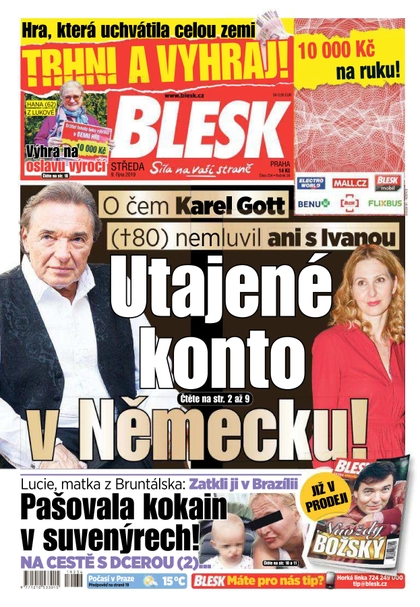 E-magazín Blesk - 9.10.2019 - CZECH NEWS CENTER a. s.
