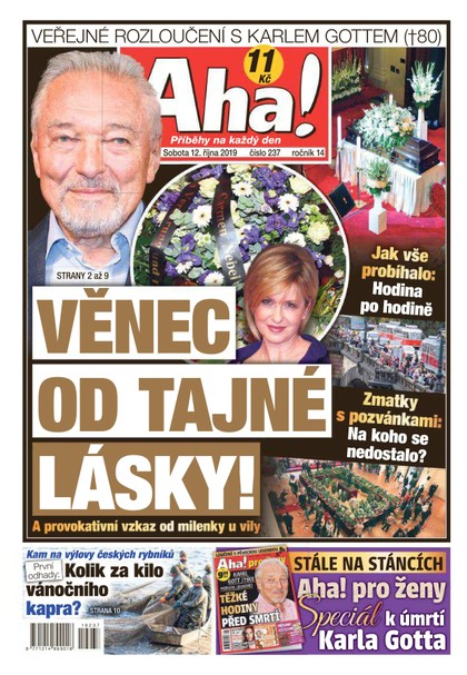 E-magazín AHA! - 12.10.2019 - CZECH NEWS CENTER a. s.