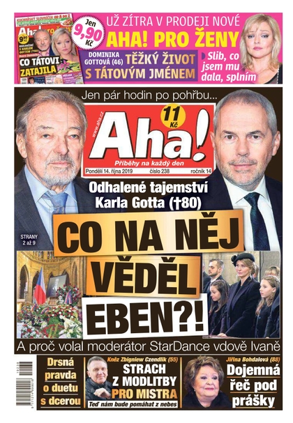 E-magazín AHA! - 14.10.2019 - CZECH NEWS CENTER a. s.