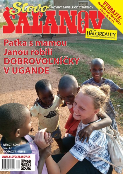 E-magazín Slovo Šaľanov 9/2019 - Fantázia media, s. r. o.