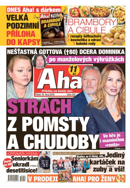 E-magazín AHA! - 18.10.2019 - CZECH NEWS CENTER a. s.