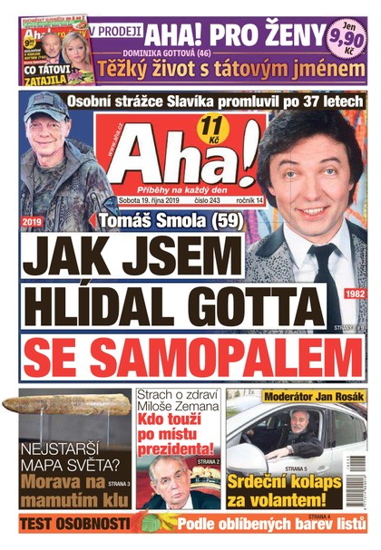 E-magazín AHA! - 19.10.2019 - CZECH NEWS CENTER a. s.
