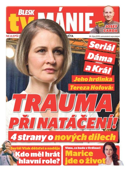 E-magazín Blesk Tv manie - 26.10.2019 - CZECH NEWS CENTER a. s.