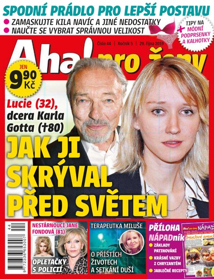 E-magazín AHA! pro ženy - 29.10.2019 - CZECH NEWS CENTER a. s.