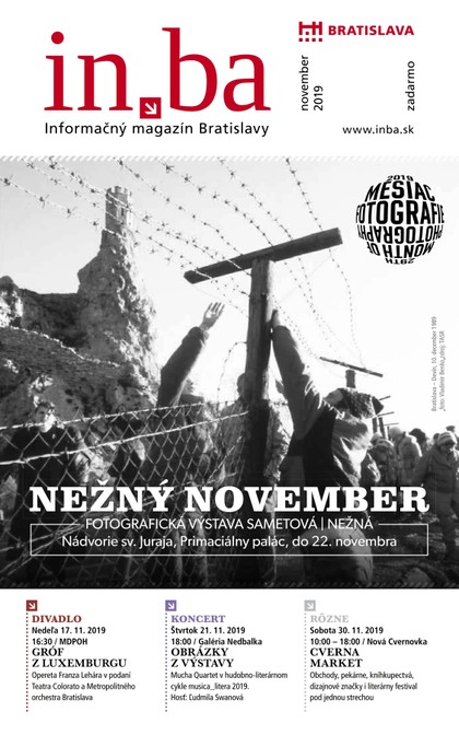 E-magazín 11/2019 - Redakcia magazínu in.ba, Oddelenie marketingu a vzťahov s verejnosťou Kancelária primátora Hlavného mesta SR Bratislava