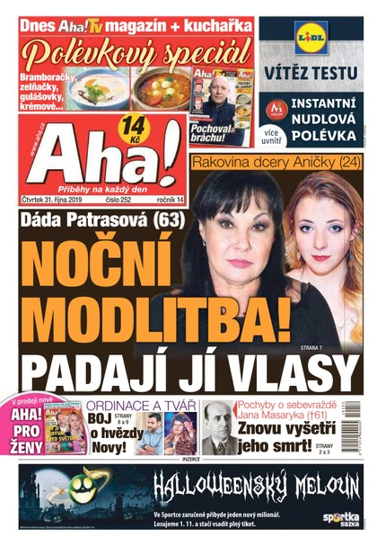 E-magazín AHA! - 31.10.2019 - CZECH NEWS CENTER a. s.