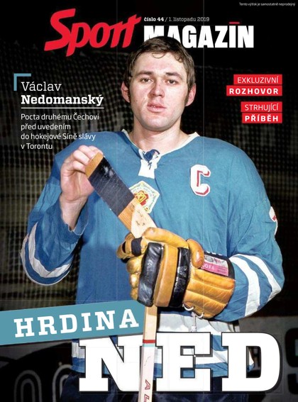 E-magazín Sport magazín - 1.11.2019 - CZECH NEWS CENTER a. s.