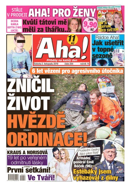 E-magazín AHA! - 2.11.2019 - CZECH NEWS CENTER a. s.