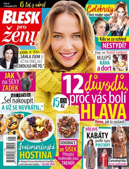 E-magazín Blesk pro ženy - 45/2019 - CZECH NEWS CENTER a. s.