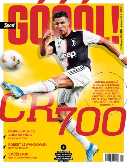 E-magazín Sport Goool! - 11/2019 - CZECH NEWS CENTER a. s.