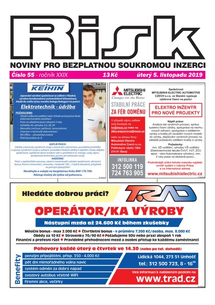 E-magazín Risk 55/2019 - Risk