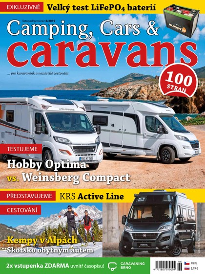 E-magazín Camping, Cars & Caravans 6/2019 (listopad/prosinec) - EEZY Publishing