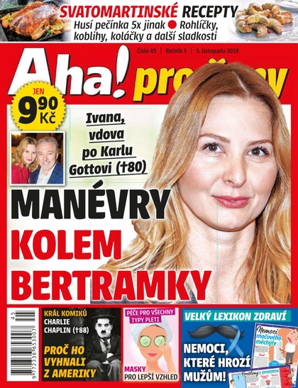 E-magazín AHA! pro ženy - 45/2019 - CZECH NEWS CENTER a. s.