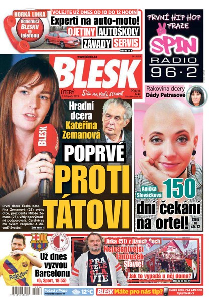E-magazín Blesk - 5.11.2019 - CZECH NEWS CENTER a. s.