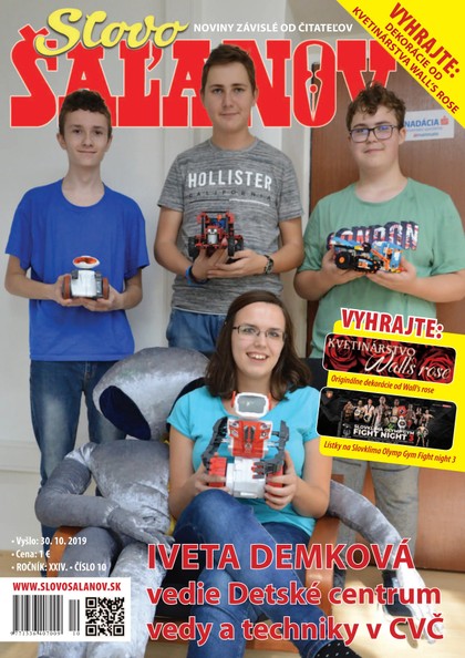 E-magazín Slovo Šaľanov 10/2019 - Fantázia media, s. r. o.