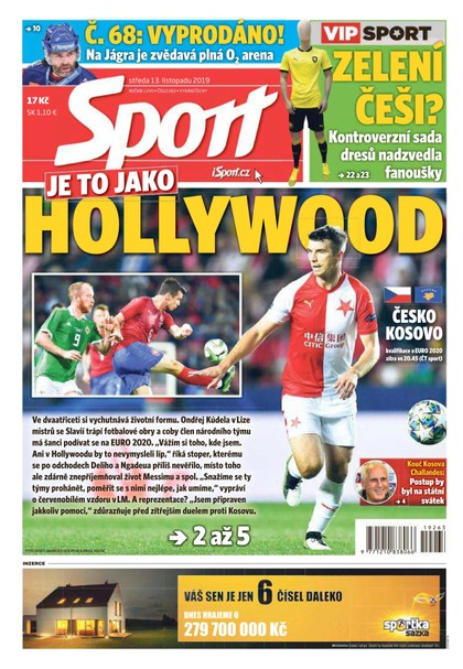 E-magazín Sport - 13.11.2019 - CZECH NEWS CENTER a. s.