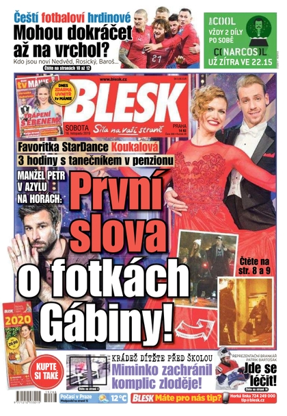E-magazín Blesk - 16.11.2019 - CZECH NEWS CENTER a. s.