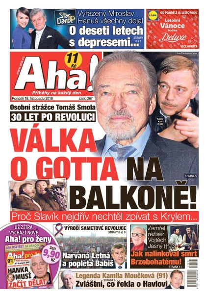 E-magazín AHA! - 18.11.2019 - CZECH NEWS CENTER a. s.
