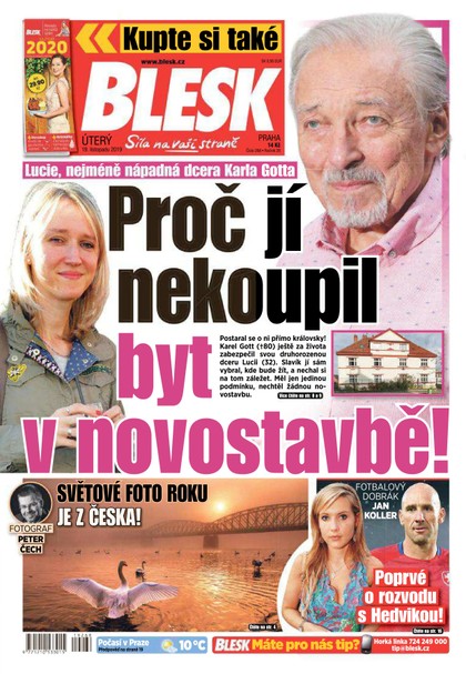 E-magazín Blesk - 19.11.2019 - CZECH NEWS CENTER a. s.
