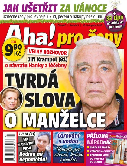 E-magazín AHA! pro ženy - 47/2019 - CZECH NEWS CENTER a. s.
