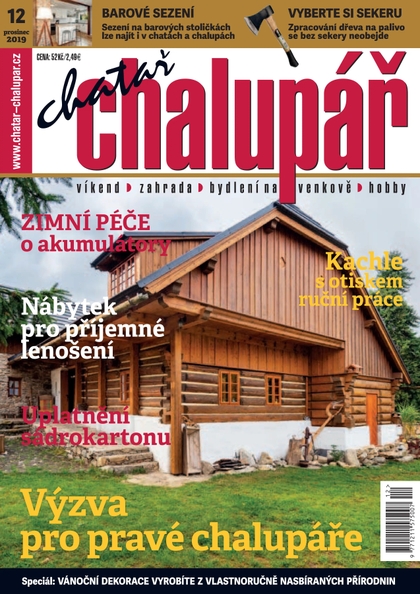 E-magazín Chatař &amp; chalupář 12-2019 - Časopisy pro volný čas s. r. o.