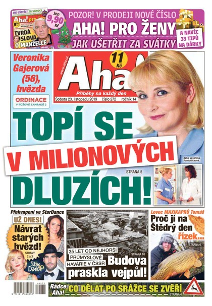 E-magazín AHA! - 23.11.2019 - CZECH NEWS CENTER a. s.