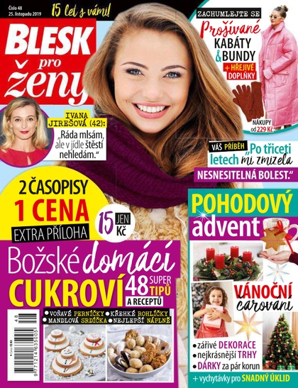 E-magazín Blesk pro ženy - 48/2019 - CZECH NEWS CENTER a. s.