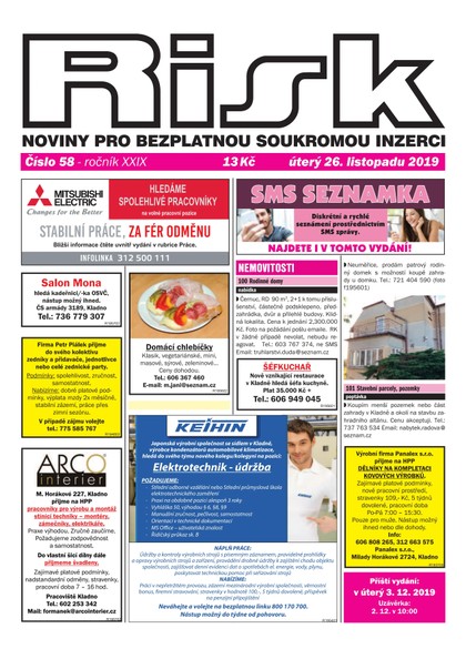 E-magazín Risk 58/2019 - Risk