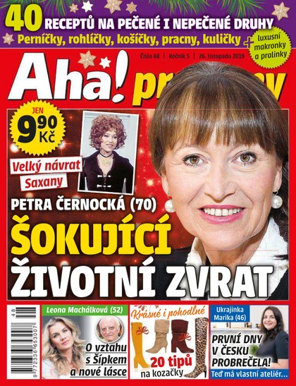 E-magazín AHA! pro ženy - 48/2019 - CZECH NEWS CENTER a. s.