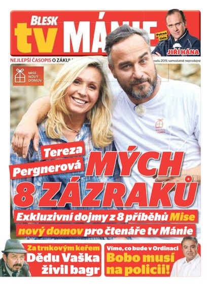 E-magazín Blesk Tv manie - 30.11.2019 - CZECH NEWS CENTER a. s.