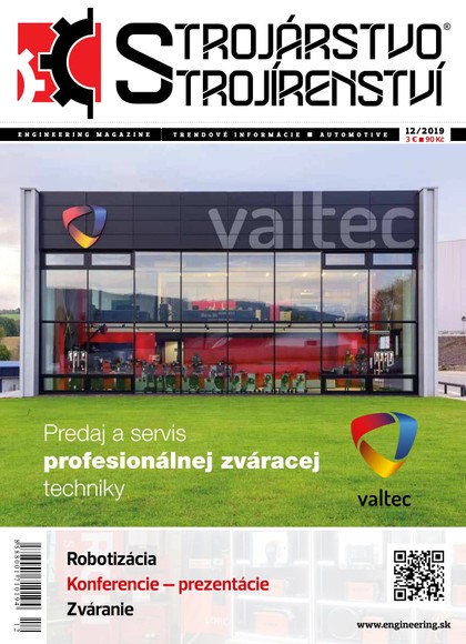 E-magazín Strojárstvo/Strojírenství 12/2019 - MEDIA/ST s.r.o.