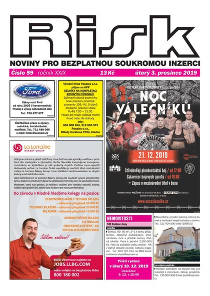 E-magazín Risk 59/2019 - Risk